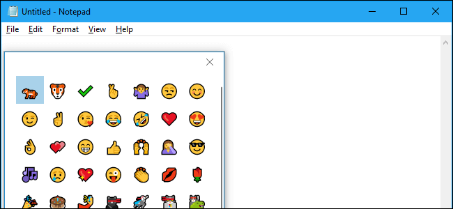 Как использовать панель Emoji в Windows 10?