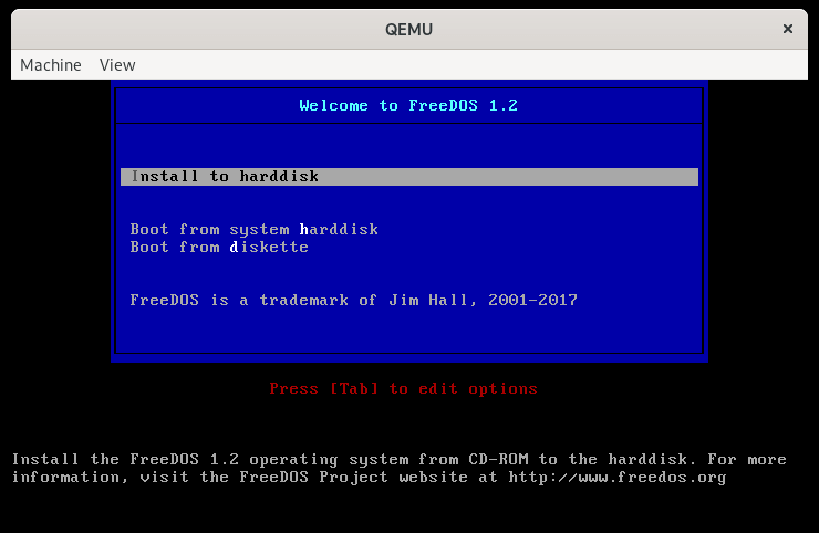 Как использовать QEMU для загрузки другой ОС?