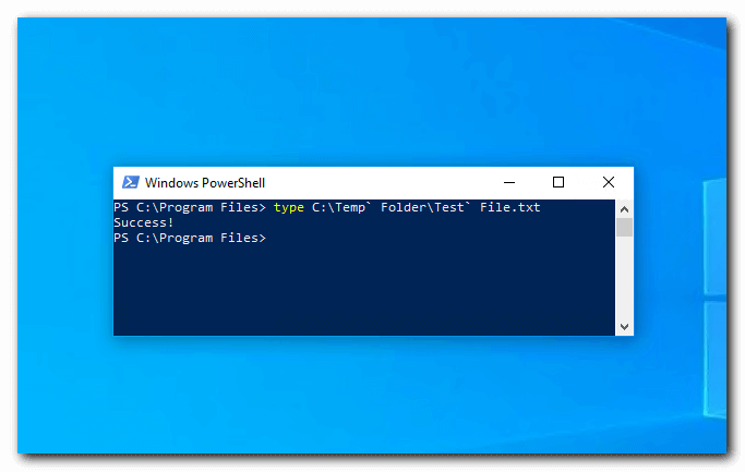 Пробелы в пути файлов командной строки Windows, как их использовать?